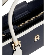 TOMMY HILFIGER TH GRACE Borsa mini a mano, con tracolla space blue - Borse Donna - 4
