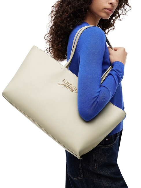 TJW MUST XL Borsa a spalla, con logo in rilievo harbor haze - Borse Donna