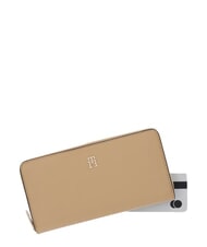 TOMMY HILFIGER TH ICON L Portafoglio ziparound classic khaki - Portafogli Donna - 3