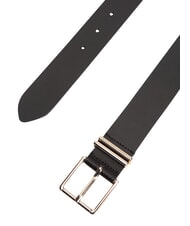 TOMMY HILFIGER TH SQUARE Cintura in pelle black - Cinture - 4