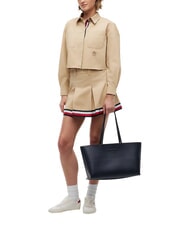 TOMMY HILFIGER TJW MUST XL Borsa a spalla, con logo in rilievo - Borse Donna