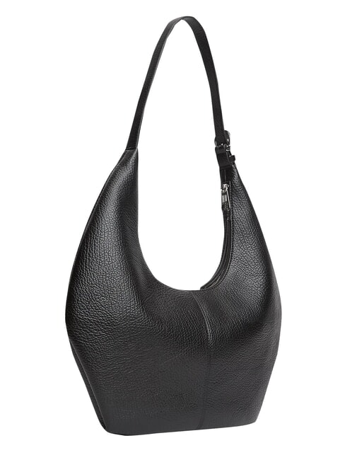 TJW SLOUCHY Borsa a spalla, con placchetta black - Borse Donna