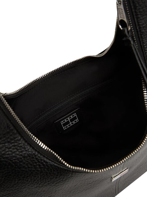 TJW SLOUCHY Borsa a spalla, con placchetta black - Borse Donna