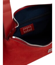 TOMMY HILFIGER TJW SLOUCHY Borsa a spalla, in pelle scamosciata arizona red - Borse Donna - 5