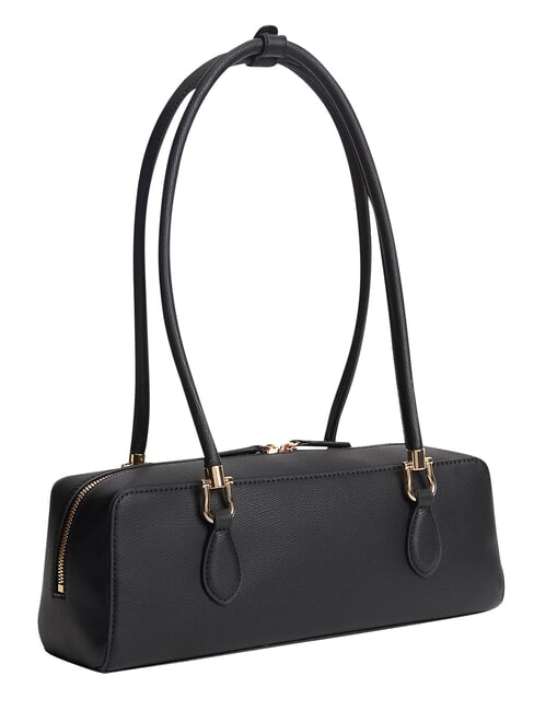 TH GRACE Borsa a spalla, zigrinata black - Borse Donna