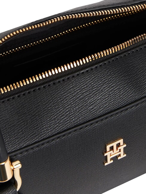 TH GRACE Borsa a spalla, zigrinata black - Borse Donna