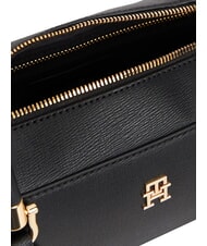 TOMMY HILFIGER TH GRACE Borsa a spalla, zigrinata black - Borse Donna - 4