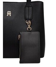 TOMMY HILFIGER TH ICON Borsa a mano, con tracolla black - Borse Donna - 4