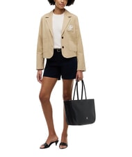 TOMMY HILFIGER TH LOGOTAPE Borsa a spalla black - Borse Donna - 2