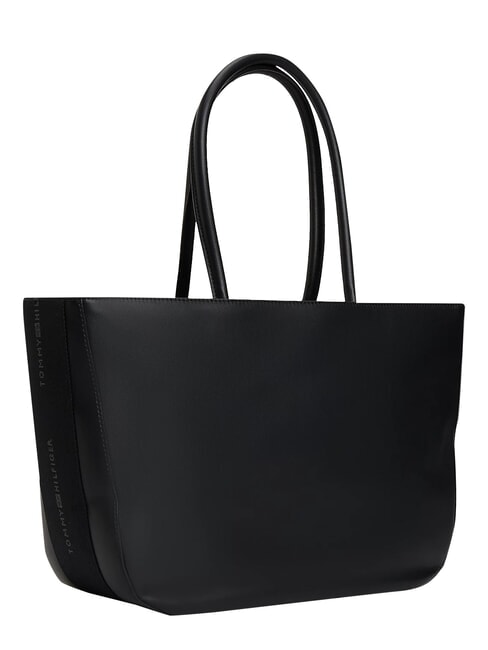 TH LOGOTAPE Borsa a spalla black - Borse Donna