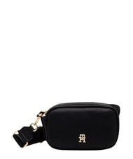 TOMMY HILFIGER TH LOGOTAPE Borsa a tracolla black - Borse Donna - 4