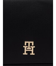 TOMMY HILFIGER TH LOGOTAPE Borsa a tracolla black - Borse Donna - 5