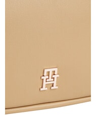 TOMMY HILFIGER TH LOGOTAPE Borsa a tracolla classic khaki - Borse Donna - 5