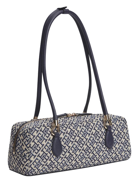 TH GRACE Borsa a bauletto, a spalla blue mono - Borse Donna