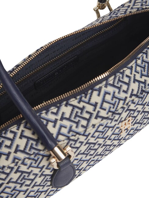 TH GRACE Borsa a bauletto, a spalla blue mono - Borse Donna