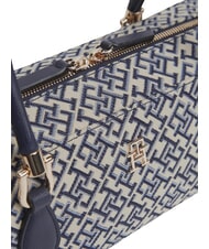 TOMMY HILFIGER TH GRACE Borsa a bauletto, a spalla blue mono - Borse Donna - 5
