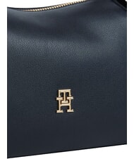 TOMMY HILFIGER TH LOGOTAPE Borsa a spalla space blue corp - Borse Donna - 5