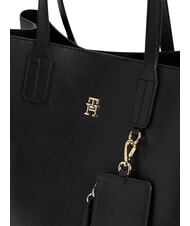 TOMMY HILFIGER TH ICON Borsa a mano, con tracolla black - Borse Donna - 5