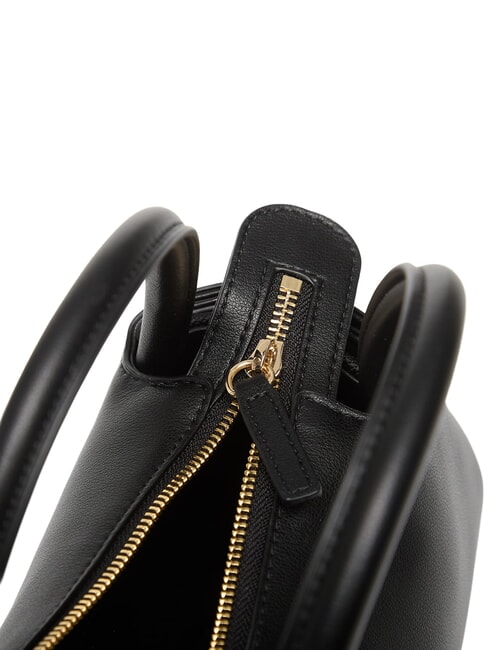 TH LOGOTAPE Borsa a bauletto a mano, con tracolla black - Borse Donna