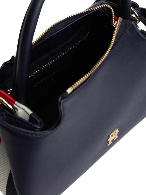 TH LOGOTAPE Borsa a bauletto a mano, con tracolla space blue corp - Borse Donna