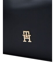TOMMY HILFIGER TH LOGOTAPE Borsa a bauletto a mano, con tracolla space blue corp - Borse Donna - 5