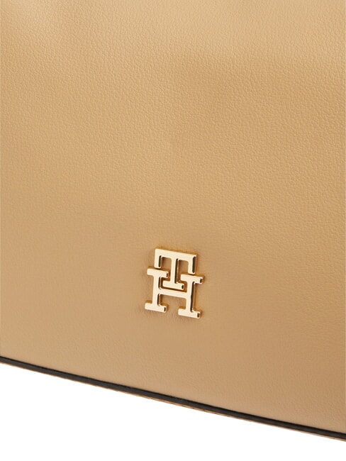 TH LOGOTAPE Borsa a bauletto a mano, con tracolla classic khaki - Borse Donna