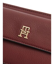 TOMMY HILFIGER TH ICON Borsa mini, a tracolla velvet maroon - Borse Donna - 5