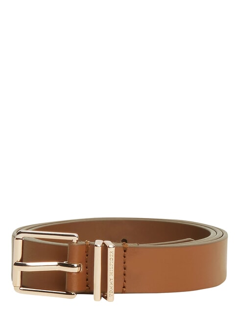 TH SQUARE Cintura in pelle cognac - Cinture