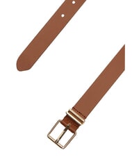 TOMMY HILFIGER TH SQUARE Cintura in pelle cognac - Cinture - 3