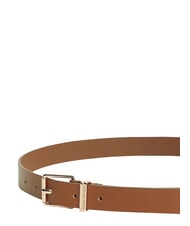 TOMMY HILFIGER TH SQUARE Cintura in pelle cognac - Cinture - 4