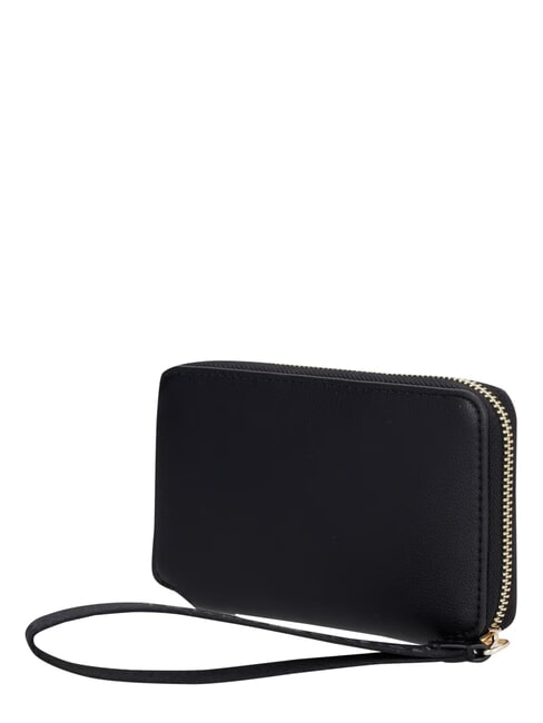 TH LOGOTAPE Portafoglio zip around black - Portafogli Donna