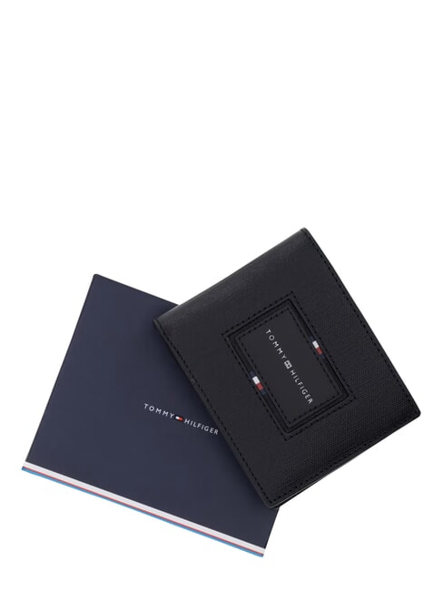 TH FOUNDATION Portacarte di credito in pelle black - Portafogli Uomo