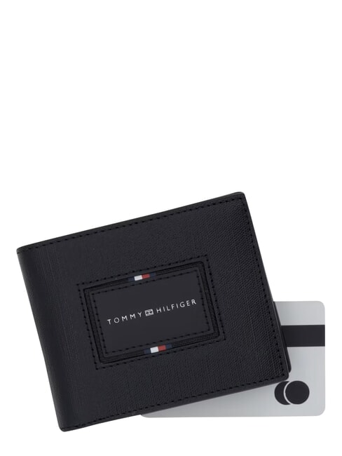 TH FOUNDATION Portacarte di credito in pelle black - Portafogli Uomo