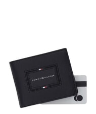 TOMMY HILFIGER TH FOUNDATION Portacarte di credito in pelle black - Portafogli Uomo - 4