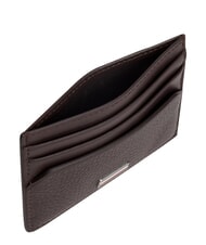TOMMY HILFIGER TH CENTRAL Portacarte di credito in pelle coffee bean - Portafogli Uomo - 3
