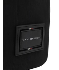 TOMMY HILFIGER TH FOUNDATION Zaino monospalla black - Zaini da lavoro porta PC - 4