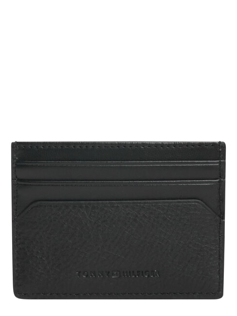TH CENTRAL Portacarte di credito in pelle black - Portafogli Uomo