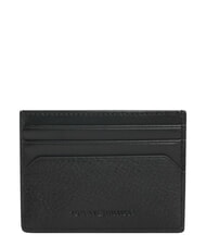TOMMY HILFIGER TH CENTRAL Portacarte di credito in pelle black - Portafogli Uomo - 2