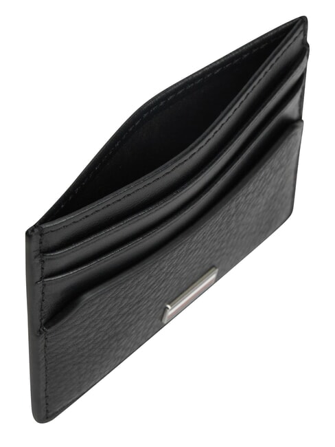 TH CENTRAL Portacarte di credito in pelle black - Portafogli Uomo