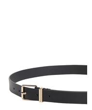 TOMMY HILFIGER TH SQUARE Cintura in pelle black - Cinture - 3