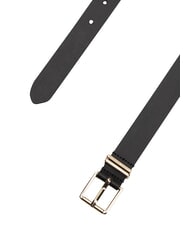 TOMMY HILFIGER TH SQUARE Cintura in pelle black - Cinture - 4