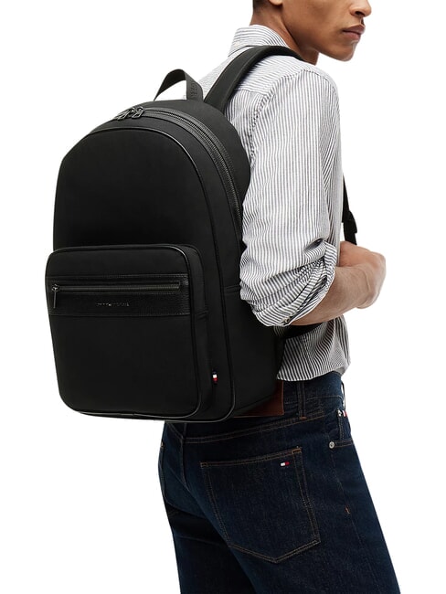 TH REPREVE Zaino con tasca frontale black - Zaini da lavoro porta PC