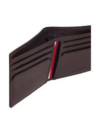 TOMMY HILFIGER TH CENTRAL Portacarte di credito in pelle coffee bean - Portafogli Uomo - 3