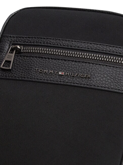 TH REPREVE Borsello con taschino anteriore black - Tracolle Uomo