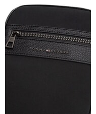 TOMMY HILFIGER TH REPREVE Borsello con taschino anteriore black - Tracolle Uomo - 4