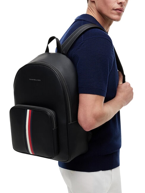TH METRO Zaino con tasca frontale black - Zaini da lavoro porta PC