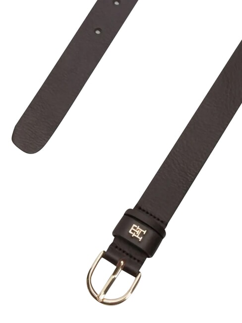 ESSENTIAL EFFORTLESS Cintura in pelle Made in Italy fondant brown - Cinture