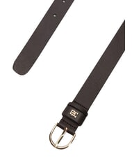 TOMMY HILFIGER ESSENTIAL EFFORTLESS Cintura in pelle Made in Italy fondant brown - Cinture - 4