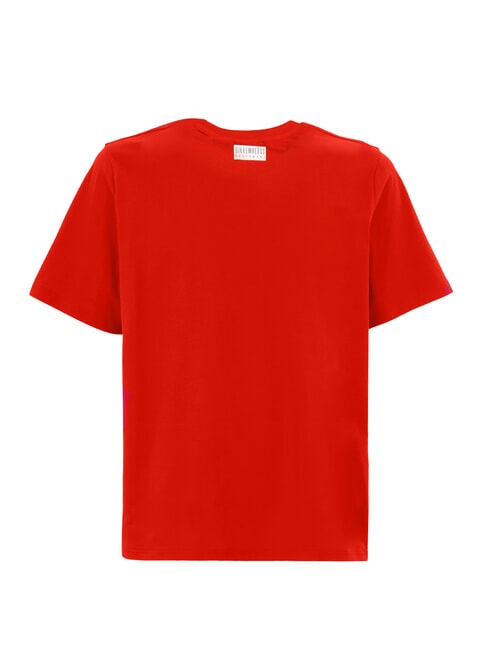 ICONIC T-shirt di cotone, a manica corta red - T-shirt Uomo