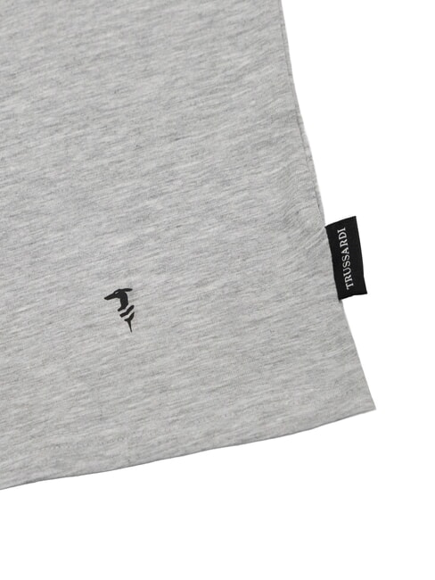 LEVRIERO T-Shirt a maniche corte grey melange - T-shirt Uomo